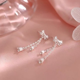 Bông tai bạc S925 Trang sức thời trang đơn giản Quà tặng nữ
