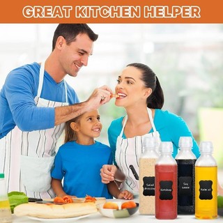 1 / 3 / 5 Cái 300 / 500ml Chai Dầu Bóp Nhà Bếp - Hộp Đựng Nước Sốt BBQ Salad Trong Suốt Bằng Nhựa