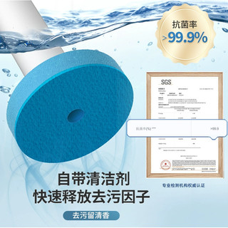 Bàn chải nhà vệ sinh dùng một lần / bàn chải dùng một lần treo tường / bàn chải vệ sinh không làm sạch góc chết