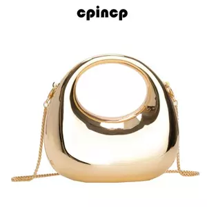 Túi xách CPINCP, Túi ly hợp thanh lịch Acrylic, Túi đeo tay cầm nhỏ cầm tay dành cho nữ