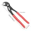 GILL 1 Kìm bơm, Cờ lê ống Mini 7 Inch, Cờ lê chuyển số di động được điều hòa đa chức năng