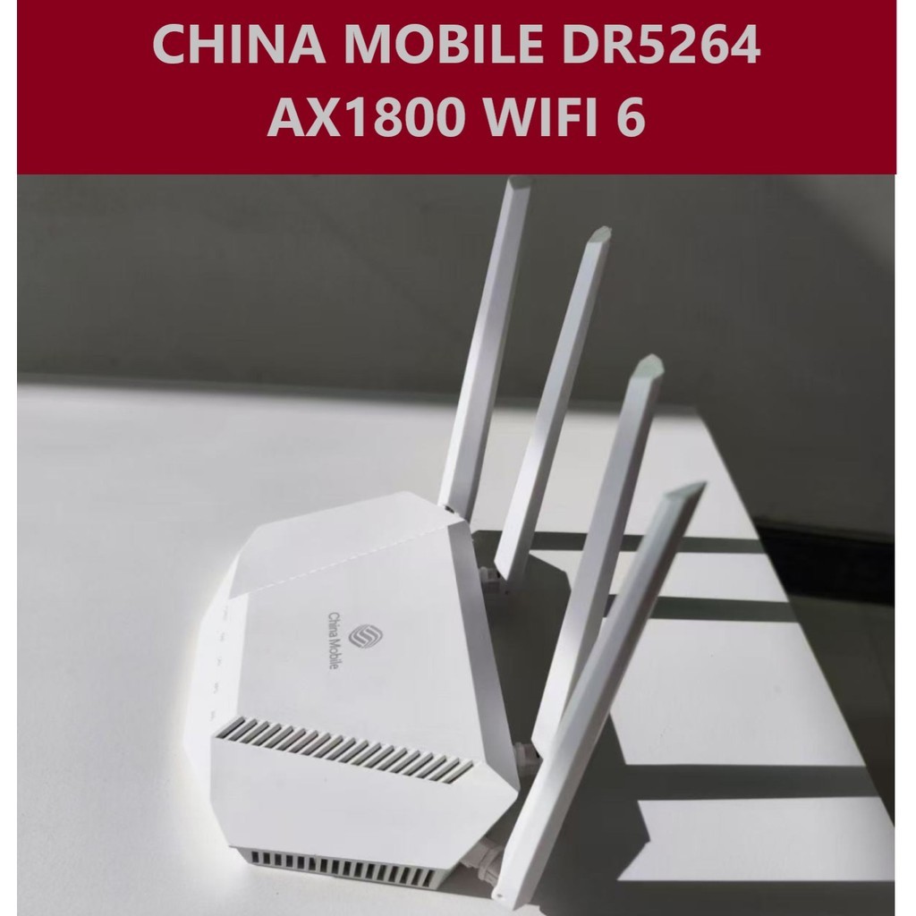 Bộ Phát WiFi 6   Dr5264  E1600 E2615 / E2603 WIFI 6 AX1800 China Mobile  Dr5264 Lõi Kép 1800M Thông Minh  Mạng 5G Xuyên | BigBuy360 - bigbuy360.vn