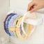 Móc đa chức năng DAYBREAK, Giá lưu trữ vòng tóc treo tường không đục lỗ, Phụ kiện tóc Kẹp tóc Lưu trữ Tiết kiệm không gian Băng đô Giá lưu trữ hộ gia đình