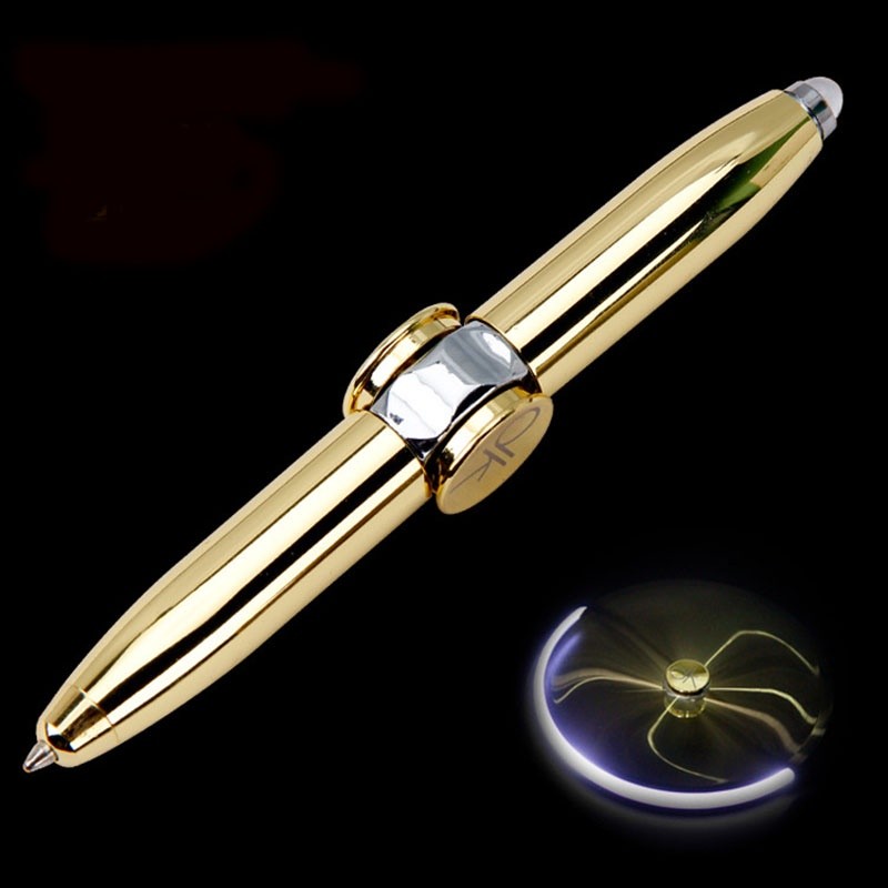 Bút bi xoay đa năng, viết và giải trí，bút quay，Con Quay Fidget Spinner