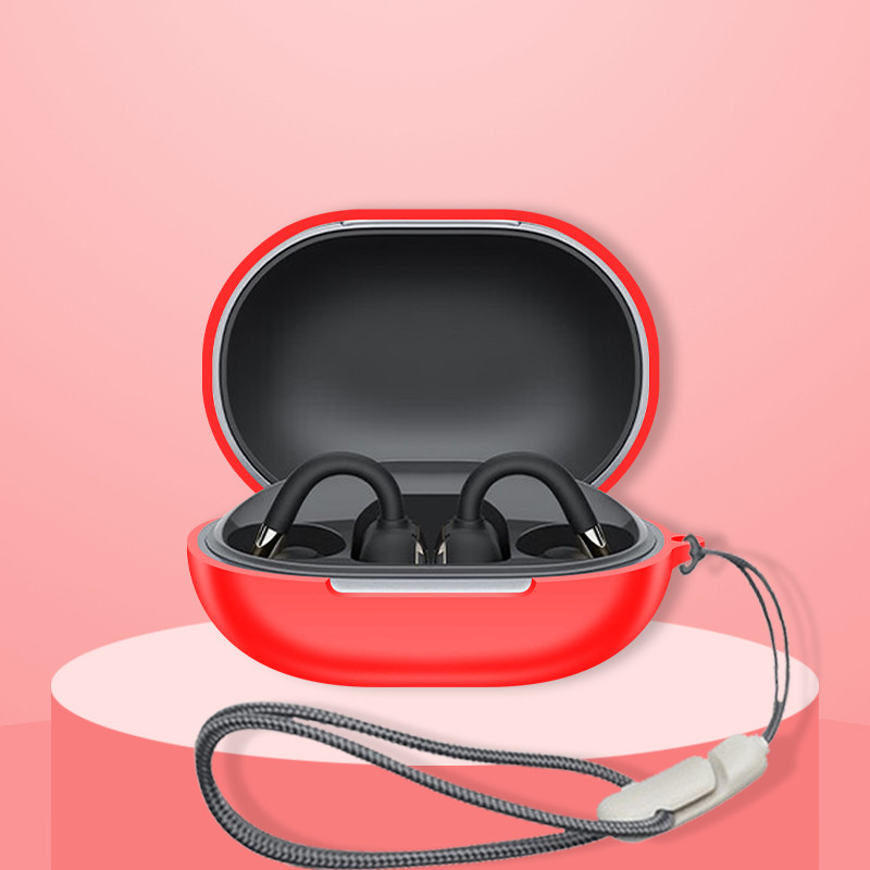 Cho SoundPEATS Clip 1 Ốp Lưng Silicon Bảo Vệ Tay Mềm Chống Sốc Tai Nghe Vỏ Bảo Vệ Vỏ Tai Nghe Có Nhẫn