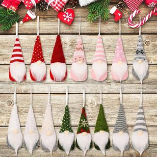 ⭐GROUS⭐Colorful Gnome Elf Doll for Xmas Tree Hanging and Holiday Celebrations