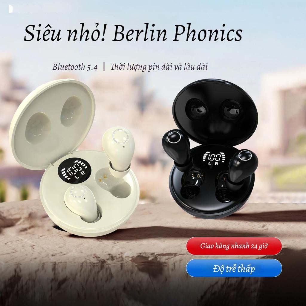 SK31 Mini ngủ 5.4 Bluetooth tai nghe không dây tai nghe thể thao chạy vô hình tai nghe HIFI Bass