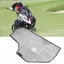 JUNYUE88US Túi Golf, Có Dây Kéo PVC Trong Suốt Túi Golf Áo Mưa, Hộp Đựng Dung Tích Lớn Di Động Túi Golf Chống Thấm Nước Lá Chắn Đồ Dùng Tòa Án