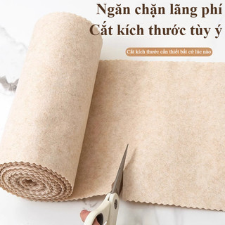 Khăn Lau Xơ Mướp 5m Cao Cấp - Thấm hút tốt, chống dầu mỡ hiệu quả, dùng lau nhà bếp và nhiều bề mặt