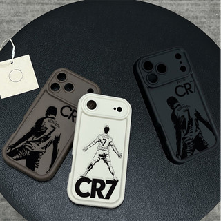 CR7 Ngôi Sao Bóng Đá Cristiano Ronaldo Ốp Lưng Điện Thoại IPhone 11 12 13 Pro Max Mini 5 5S Ốp Lưng Ốp Lưng Silicon Mềm Chống Sốc