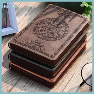DE Vintage Notebook Da Tạp Chí Notepad Nhật Ký Cá Nhân Làm Dày Sổ Phác Thảo Lót Giấy Dành Cho Học Sinh Tạp Chí Giáo Viên