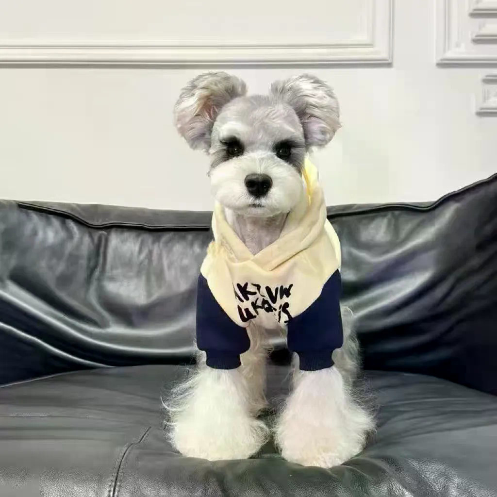 Quần Áo Thú Cưng Khâu Áo Cotton Dày Ấm Áp Teddy Bichon Chó Mùa Thu Đông Áo Khoác