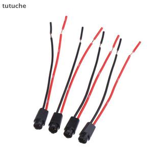 Tutu 5 Cái T5 Bóng Đèn LED Giá Đỡ Ổ Cắm Cho 1.2W W3W Chiều Rộng Dụng Cụ Ổ Cắm Đèn LED T5 Bóng Đèn Cắm Cáp Nối Dài Dây nịt VN