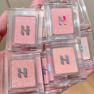 Holika Monochrome Phấn Mắt Nền Phấn Mắt Từ Thấp Hơn Đến Phấn Bóng Cao Blusher Ngọc Trai Matt Eye Shadow Trang Điểm Mắt