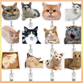 Nhỏ Gọn Acrylic Huy Hiệu Cuộn Bền Có Thể Thu Vào Thẻ Tên Playful Phong Cách Ngộ nghĩnh Huy Hiệu Dành Cho Giáo Viên Triển Lãm Bác Sĩ