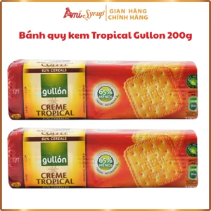 Bánh quy kem Tropical Gullon 200g, Thơm Ngon Giòn Tan, Quà Tặng Cho Các Dịp Lễ