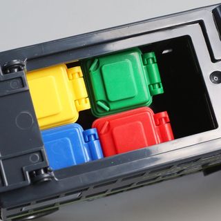 Quán Tính Lớn Rác Xe Tải Trẻ Em Bé Trai Đồ Chơi Xe Thùng Rác Có Thể Phân Loại Trailer Mô Phỏng Vận Chuyển Thành Phố Mô Hình