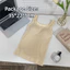 Áo Vest giữ nhiệt NICOLOO, Áo lót ấm thiết kế không tay cổ chữ U, màu trơn ấm áp có miếng đệm ngực Bình giữ ấm mùa đông hàng đầu