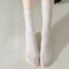 JK Ren Cho Nữ Gothic Pháp Giữa Tất Ngọt Ngào Bé Gái Chắc Chắn Tất Cotton Mùa Xuân Thu Tất
