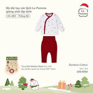 La pomme AW2025 BST sơ sinh Giáng sinh cho bé T11.4