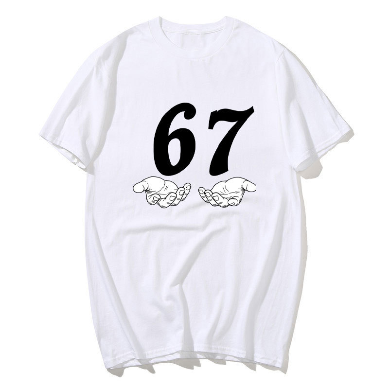 Six Seven Áo Thun Tay Ngắn Cotton Trendy Cho Nam Và Nữ