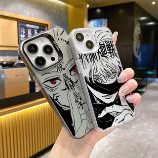 Ốp Lưng Dành Cho Samsung Galaxy S20 FE S24 Plus S23 Ultra A53 A52 A52S M15 Bao Anime Mát Jujutsu Kaisen Gojo Satoru Ryomen Sukuna Matte Chống Sốc Giáp Mạ Laser IMD