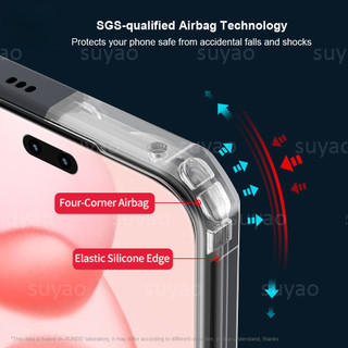 Dành Cho Honor 400 Pro 400Pro Smart Lite X9D X7D X6C 2025 Vỏ Điện Thoại Giáp Trong Suốt Vỏ Acrylic Honor400Pro Honor400Smart Bảo Vệ Chống Sốc Chất Lỏng Mềm Thời Trang Ốp Lưng