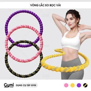 Vòng Lắc Eo Bọc Vải Cao Cấp 03 - 1.3kg/2kg - Liền Mạch, Không Kẹp Da, Êm Ái Luyện Tập, Dùng Tại Nhà - VongLacEo03