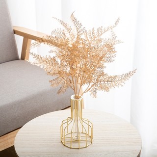 Cây Lá Giả Màu Vàng Trang Trí Nhà Cửa Bắc Âu Decor Phòng Khách Dương xỉ Cỏ Ba Tư Bạch Đàn Kim Tiền Tiệc Cưới Sự Kiện Đạo Cụ Chụp Ảnh DIY Hoa Cắm Bình Sang Trọng Thẩm Mỹ Nội Thất Hiện Đại Quà Tặng Khai Trương Văn Phòng Ban Công Bàn Làm Việc