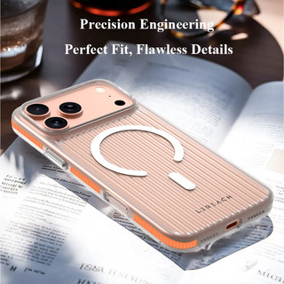 Ốp điện thoại mờ từ tính Lereach cho iPhone 17 Pro Max / iPhone Air / 17 - Chất liệu PC + Nam châm, Chống trượt chống rơi