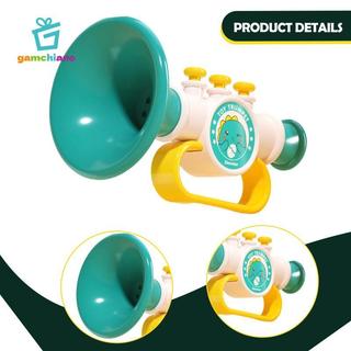 Gamchiano Đồ chơi Trumpet nhỏ, Nhạc cụ, Đồ chơi, Học tập sớm cho bé 2 đến 3 tuổi, Sáng tạo, Vui chơi với, Máy tạo tiếng ồn