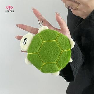 HWETR Hoạt Hình Rùa Sang Trọng Ví Đựng Tiền Xu Thời Trang Sáng Tạo Dễ Thương Ví Động Vật Túi Bảo Quản Ba Lô Mặt Dây Chuyền Đồ Dùng Học Tập Quà Tặng Mới