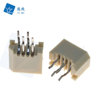 Đầu nối FFC / FPC 1.0MM Cắm trực tiếp một mặt Sân 180 độ Dislocation Chịu nhiệt độ cao 4-40P Không có khóa