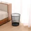 Thùng Rác Lưới Thép Đen BIBABIBO – Giỏ Đựng Giấy Vụn Văn Phòng, Sọt Quần Áo Bẩn Công Nghệ Nướng Kim Loại Cao Cấp
