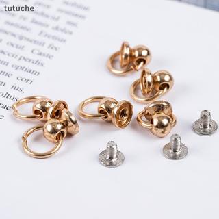 Tutu 10 Chiếc 8 Mm Nút Kim Loại O Nhẫn Đinh Vít Thủ Công Túi Điện Thoại Vít Móng Tay Đinh Tán VN
