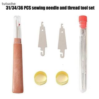 Tutu 31 / 34 / 36 Bộ chỉ may và bộ dụng cụ may vá có ripper đường may, thích hợp để may chăn bông và đồ nội thất gia đình, may tay DIY kit VN