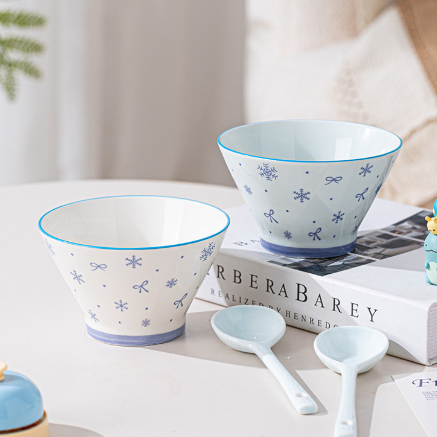Bát Ăn Cơm, Bát Sứ In Hình Dễ Thương, Bát Ăn Súp, Sữa Chua BAT030