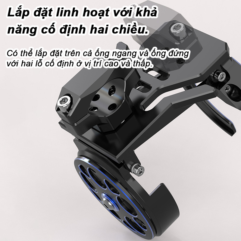 Giá Đỡ Cốc Xe Máy Gấp Gọn, Giá Đỡ Ly Nước Bằng Nhựa ABS Chống Rung, Phụ Kiện Xe Máy Tiện Ích Sửa Đổi