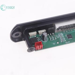 Chenlongshang 1 Bộ 12V USB TF Radio Âm nhạc không dây Máy nghe nhạc MP3 trên ô tô có điều khiển từ xa 5.0 MP3 WMA Mô-đun giải mã bảng EN