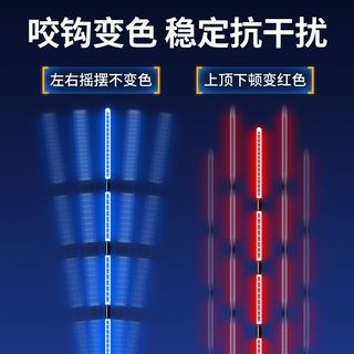 Tất cả màu dạ quang - Phao câu điện tử nổi bật cho ban ngày và đêm, độ nhạy cao phù hợp với crucian cá chép.