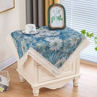[Cao cấp Mỹ] Tấm che bụi tủ đầu giường, Khăn trải bàn vuông, Khăn ăn, Vỏ vải chống nắng cho máy giặt