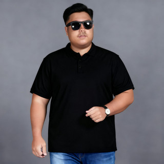 Áo sơ mi polo nam doanh nhân chất liệu băng lụa lưới thoáng khí, size lớn từ 10XL đến 12XL