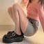 Treeling Họa Tiết Quần Fishnet Vớ Eo Quần Vớ Quần Legging Ren Quần Cho Nữ Bé Gái Mùa Hè Leggi