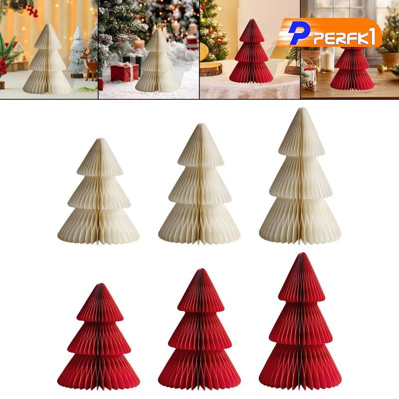 Giấy Giáng Sinh Trang Trí Cây Trang Trí Tổ Ong Cây Giáng Sinh Giáng Sinh Mantel Trang Trí Cho Kệ Sách