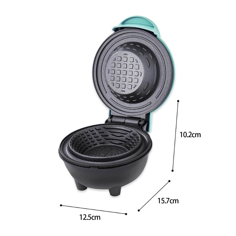 SHI Electric Waffle Bowl Maker 110V Máy Ăn Sáng Bánh Waffle Bánh Mì Pancake Maker Máy Ăn Sáng Cho Gia Đình Sử Dụng Nhà Bếp