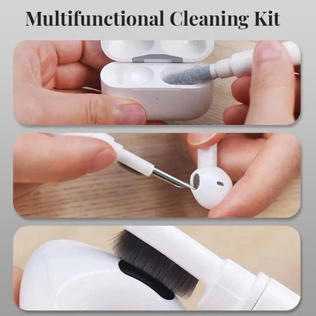 【COD】Bộ cọ vệ sinh đa dụng 5 trong 1 cho bàn phím tai nghe bluetooth và laptop với thiết kế nhỏ gọn tiện lợi