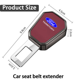 Ford Territory ABS Kim Loại Dây An Toàn Ô Tô Kẹp Mở Rộng An Toàn Khóa An Toàn Khóa Cắm Dây An Toàn Giảm Thanh Cho Lãnh thổ CX743 CX756 Phụ Kiện Nội Thất
