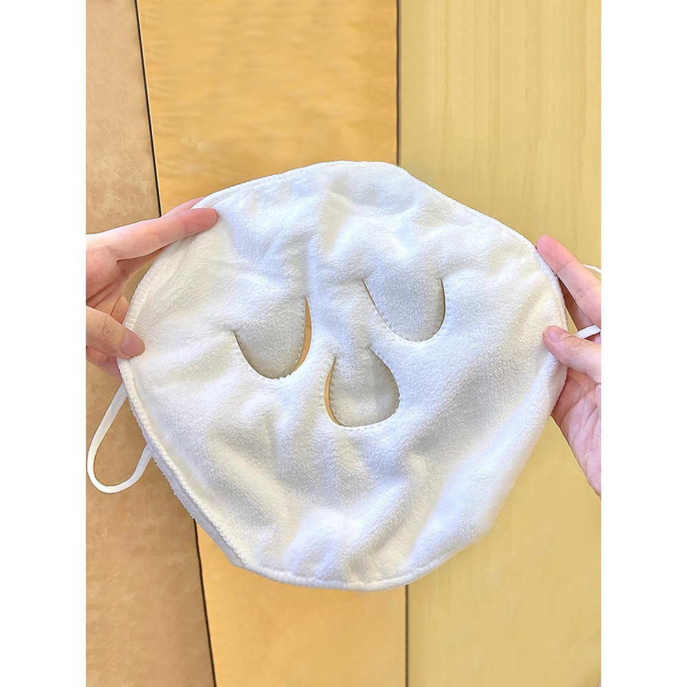 1 Khăn nóng / lạnh dày Khăn Cotton nguyên chất Mặt nạ SPA Mặt nạ nóng Mặt nạ làm đẹp dưỡng ẩm Trẻ hóa làm đẹp Làm