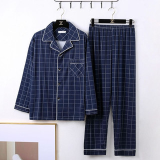 Bộ Đồ Ngủ Nam Chewes Kwen Cotton Xuân Thu Dài Tay