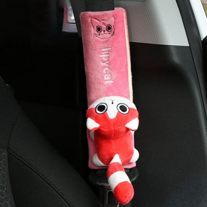 Cartoon Animal Car Belt Shoulder Cover Car Seat Belts Universal Shoulder Pad Accessory